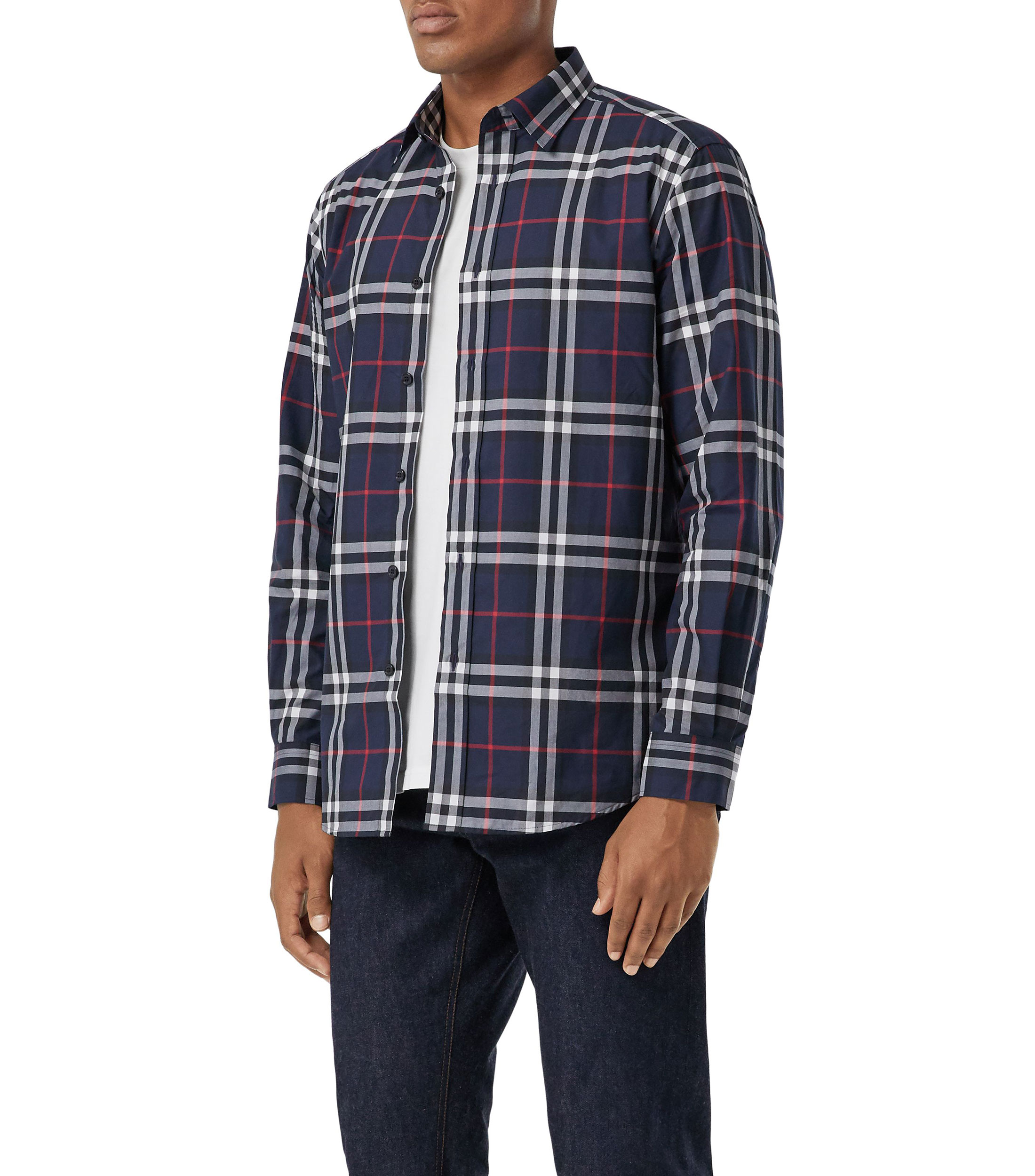 Camisa cuadros burberry cheap hombre